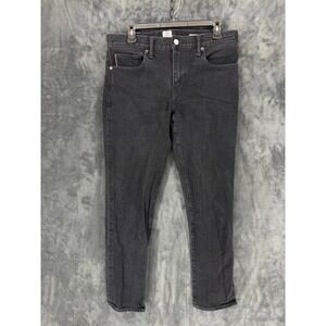 Hiroshi Kato The Pen Slim Fit Jeans Black Raw Selvedge Denim Mens 33 Made in USA